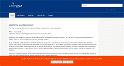 Desktop Screenshot of experience-online.ch